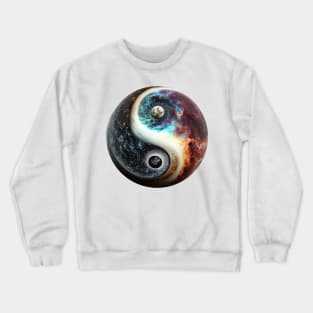 Yin Yang - Galaxy Crewneck Sweatshirt